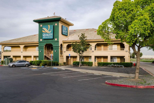 Hotel exterior.