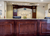 Front desk at Quality Inn & Suites Near Fairgrounds & Ybor City.