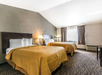 Comfortable stay with two cozy double beds.