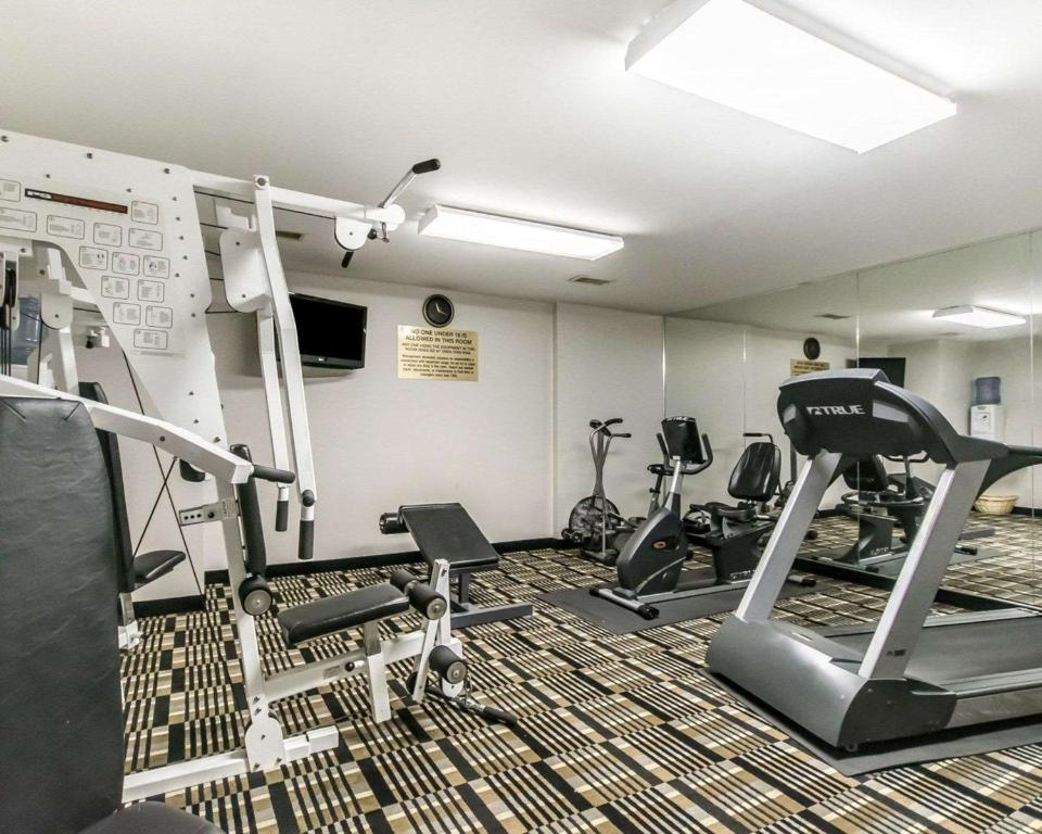 A well-equipped fitness center for your health and wellness needs.