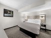 Enjoy a restful night’s sleep in a spacious room with a king bed.
