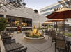 Patio with firepit.