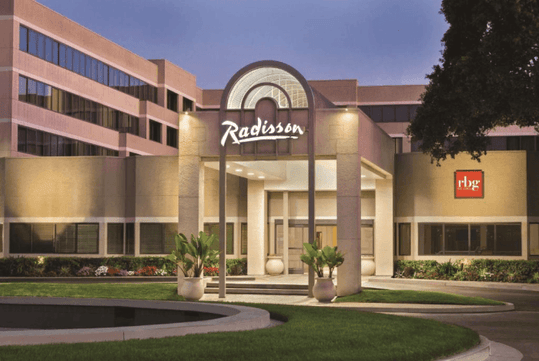 Hotel exterior.