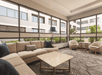 Lobby/lounge seating area.