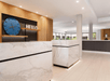 Front desk.