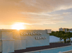 Sunset view at Radisson Resort at the Port, Florida USA.