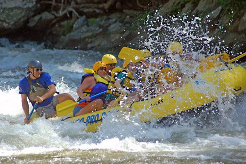 Whitewater Rafting - Rafting in the Smokies in Hartford, Tennessee