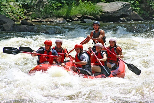 Thrilling Class III and IV rapids