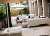 Lounge at Renaissance Tampa International Plaza Hotel.