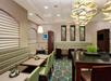 Breakfast dining area.
