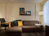 Living area inside a suite room.