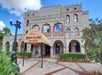 Wide angle of the front exterior of Ripley's Believe It or Not museum in St. Augustine on a sunny day.