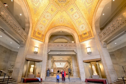 One of the Museum’s most magnificent architectural treasures—a spectacular mosaic dome that has fascinated generations of staff and visitors.