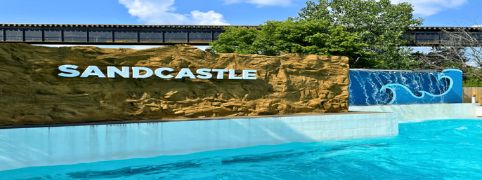 Sandcastle Water Park  in Homestead, Pennsylvania