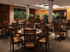 Restaurant at the hotel.
