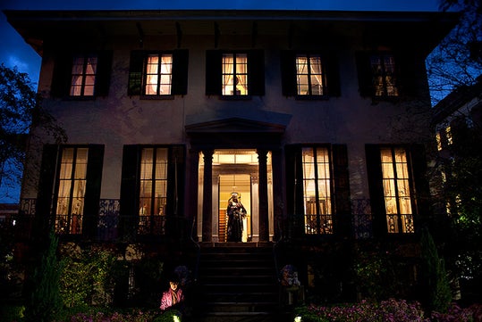 Explore Savannah's most haunted historic mansions after dark.