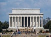 Steps filled, columns proud—Lincoln Memorial stands tall in DC’s timeless tribute to unity.