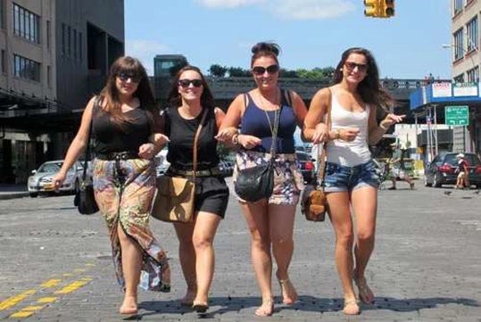 Stroll iconic NYC streets like Carrie and her friends.