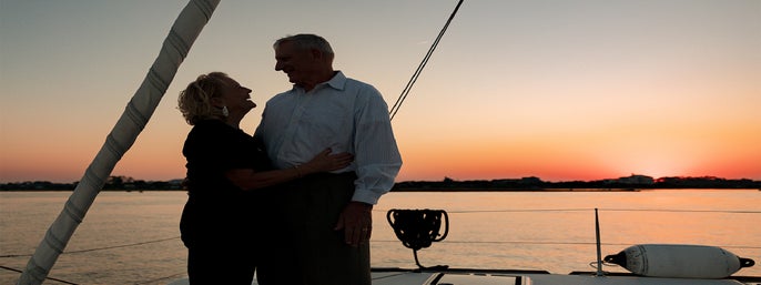 Shared Sunset Sailing Charter Along the Bayfront in St. Augustine, Florida