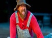 What in the world is Buck up to at Shepherd of the Hills Outdoor Drama in Branson, Missouri.