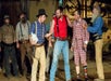Wash Gibbs and some of his gang on stage at Shepherd of the Hills Outdoor Drama in Branson, Missouri.