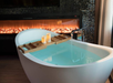 Hot tub at Sheraton Niagara Falls.