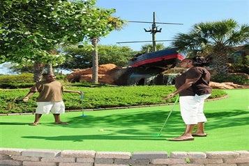 Play all day at Shipwreck Island Adventure Golf in Myrtle Beach, South Carolina
