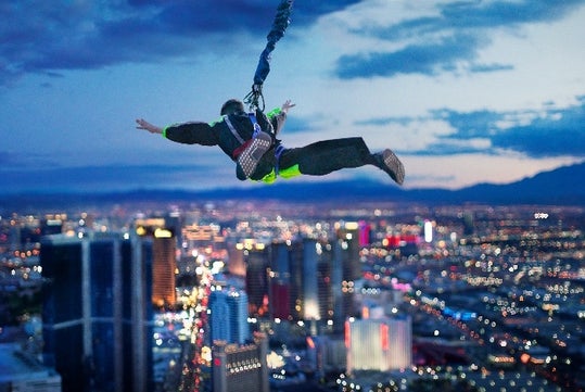 SkyJump at the Stratosphere Tower in Las Vegas, NV