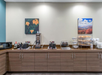 Breakfast area at Sleep Inn & Suites Monroe - Woodbury, NY.
