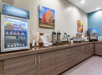 Breakfast area at Sleep Inn & Suites Monroe - Woodbury, NY.