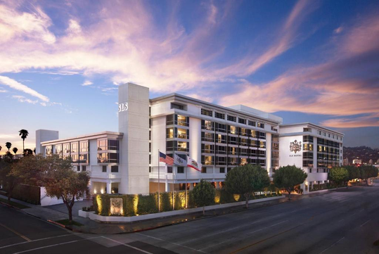 Experience comfort and elegance from the moment you arrive, with a beautifully designed hotel exterior.