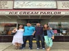 The sign for Holsten's Ice Cream Parlor on the Sopranos Sites tour in New York City, New York, USA.