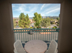 Mountain view from the balcony.