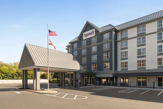 Hotel exterior view.