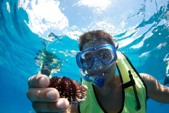 Snorkeling at Big Island, Hawaii