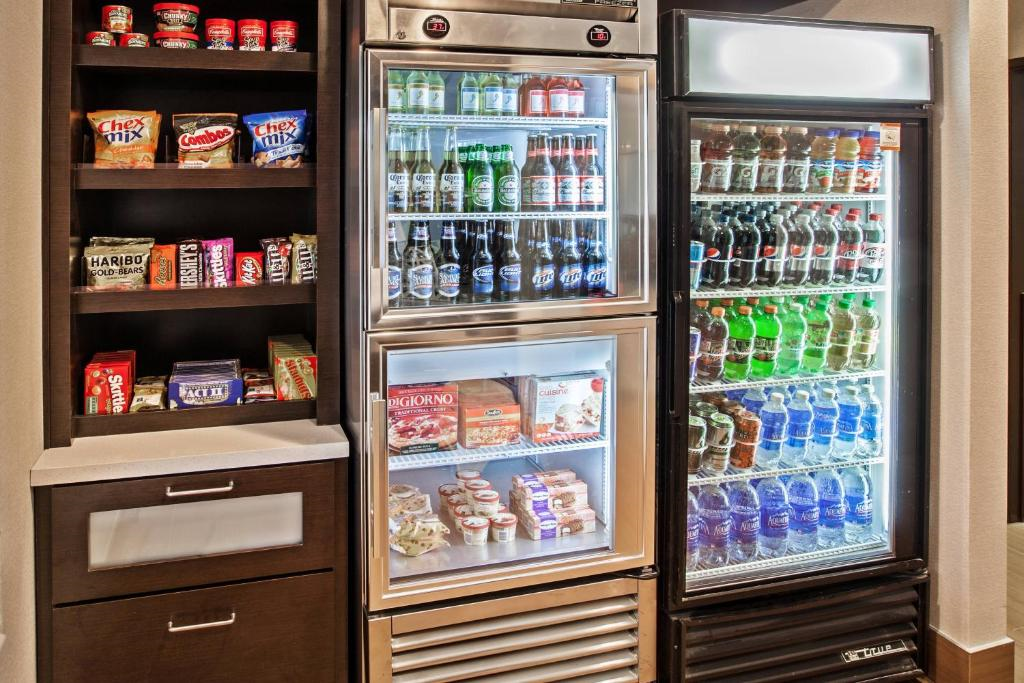 Grab a quick bite at the convenient snack bar.