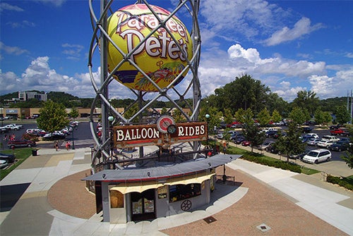 Steampunk Balloon in Branson, Missouri