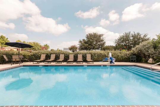 Outdoor pool.
