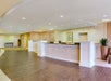 Hotel lobby.