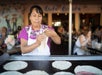 Preparing the food