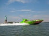 The Beast Speedboat on the Hudson River in New York City.