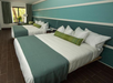 2 Queen beds at The Flagler Inn - Saint Augustine, FL.