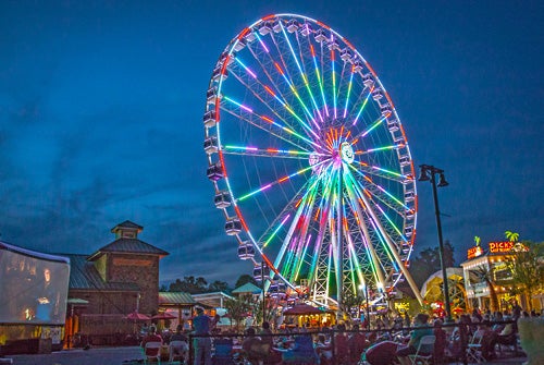 The Great Smoky Mountain Wheel in Pigeon Forge, Tennessee