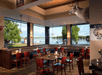 Fancy Moose Lounge Anchorage with picturesque lakefront view.