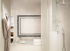 Unwind with a soothing bath in the tub, a refreshing shower, and a comfortable bathrobe.
