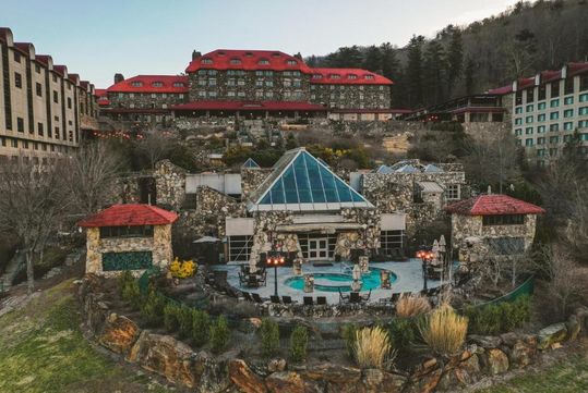 The Omni Grove Park Inn & Spa in Asheville, North Carolina
