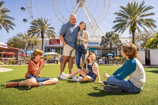 In Front of The Orlando Eye