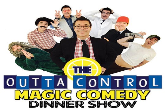The Outta Control Magic Comedy Dinner Show at WonderWorks in Orlando, FL