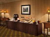Start your day right in the breakfast area.