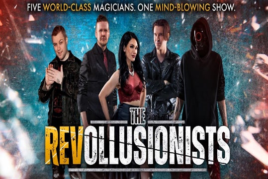 The Revollusionists, world-class magicians